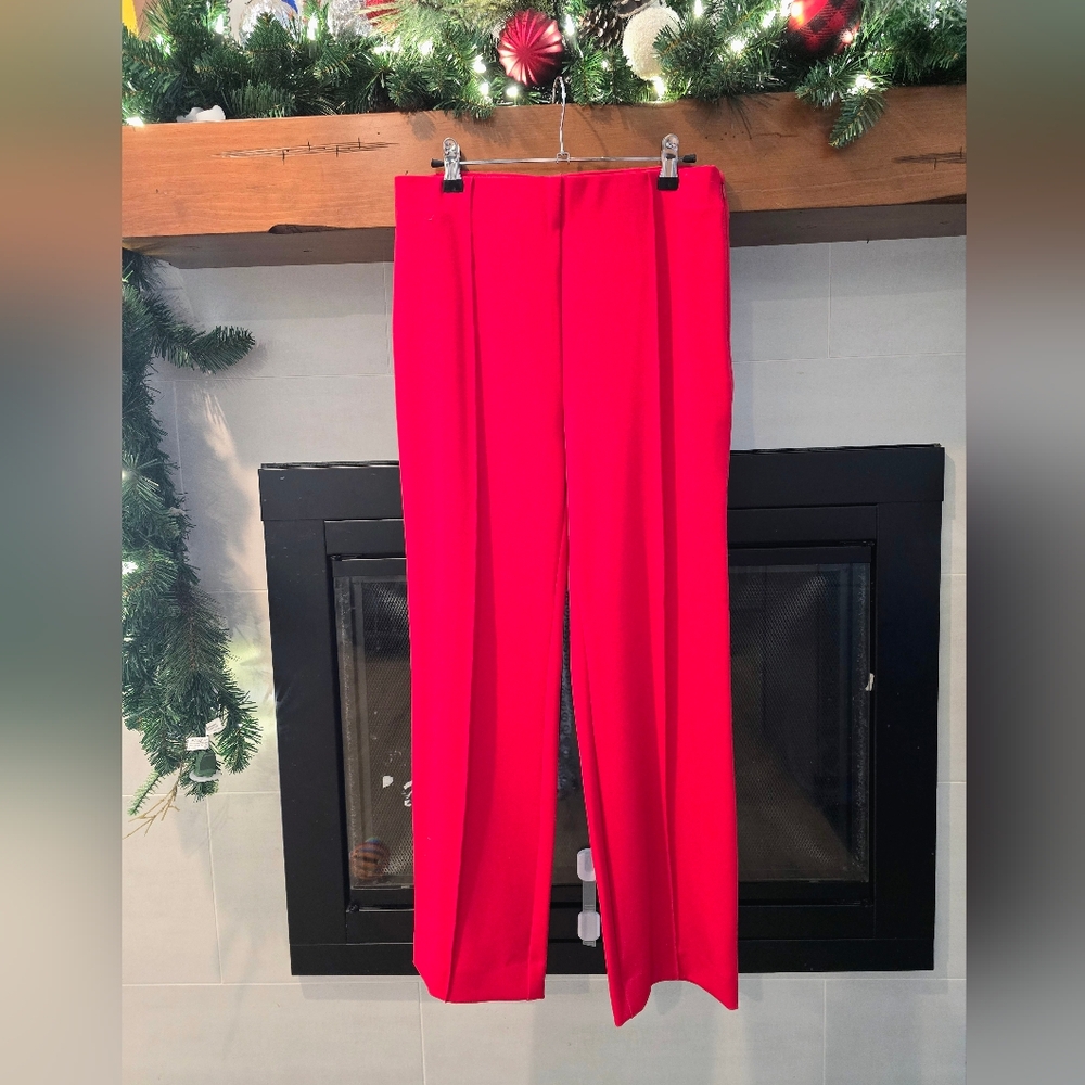 Ann Taylor Vibrant Red Women's Trousers